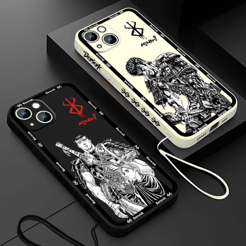 Phone Cases For Iphone 13 - Japan Anime Berserk Guts For Apple