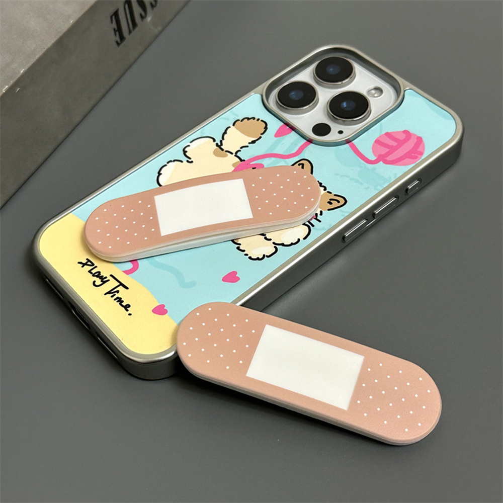 Phone Cases With Loop - Korea Ins Daily Necessitiy Band Aid