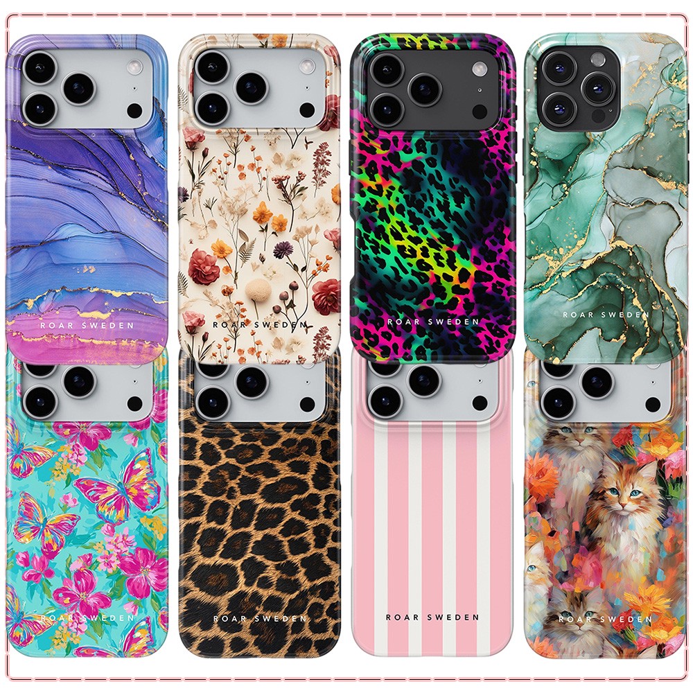 Phone Cases Sweden - Roar Sweden Pink Stripe Phone Case