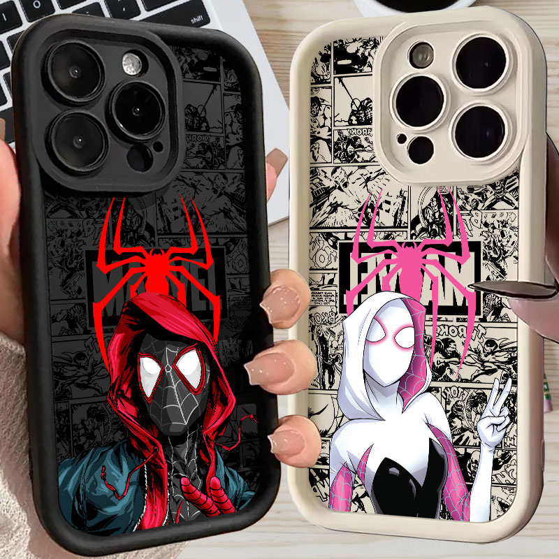 Spiderman Miles Morales Gwen M - Phone Cases For Iphone 13 review and price