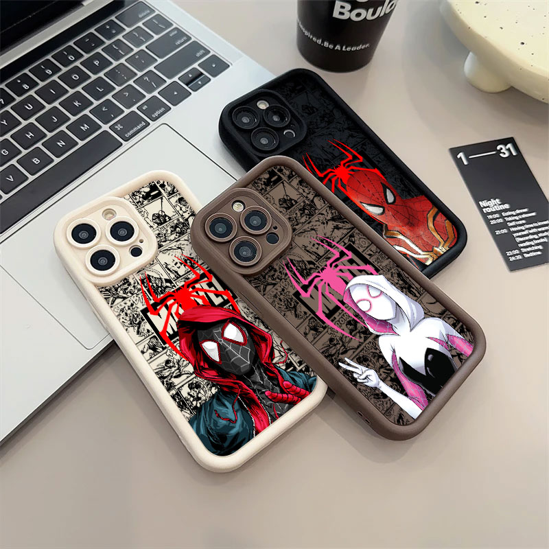 Spiderman Miles Morales Gwen M - Phone Cases For Iphone 13 review and price