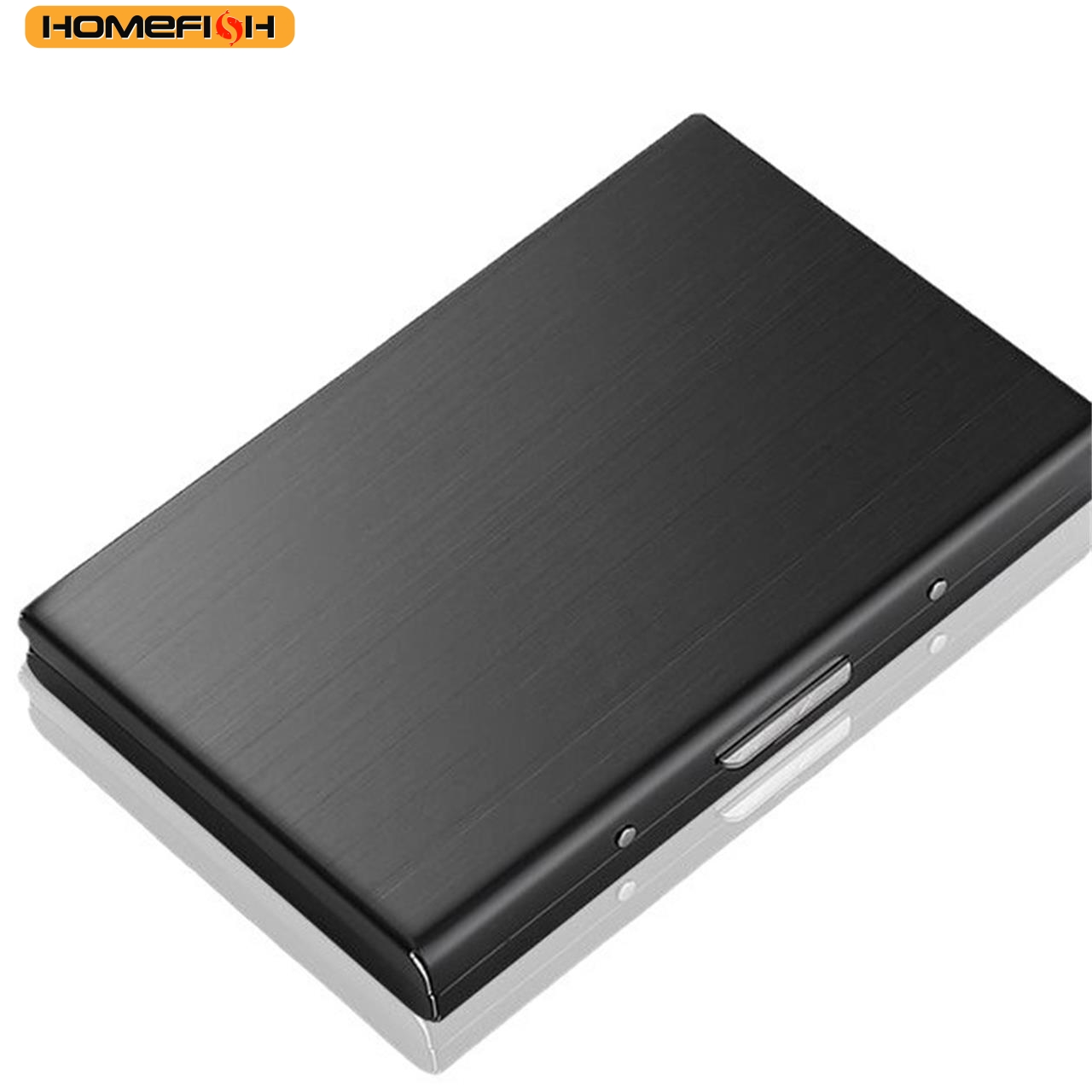 HOMEFISH RFID Blocking Stainle - Slim Card Slot Case review and price