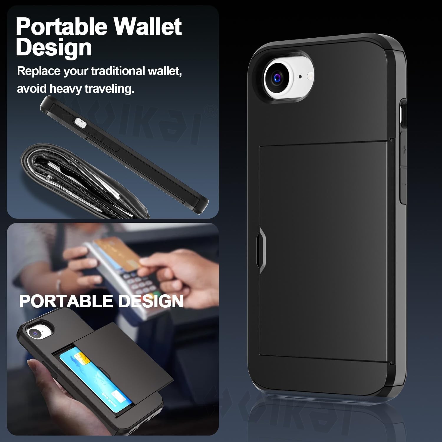 Case For iPhone 17e 17 Pro Max - Slim Card Slot Case review and price