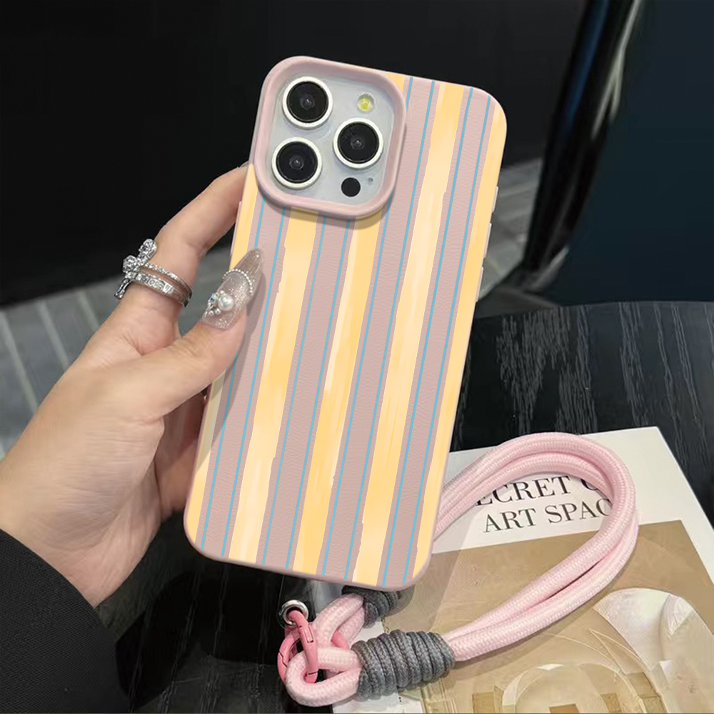 Contrast Stripe Hand Wrist Str - Phone Cases With Loop review and price