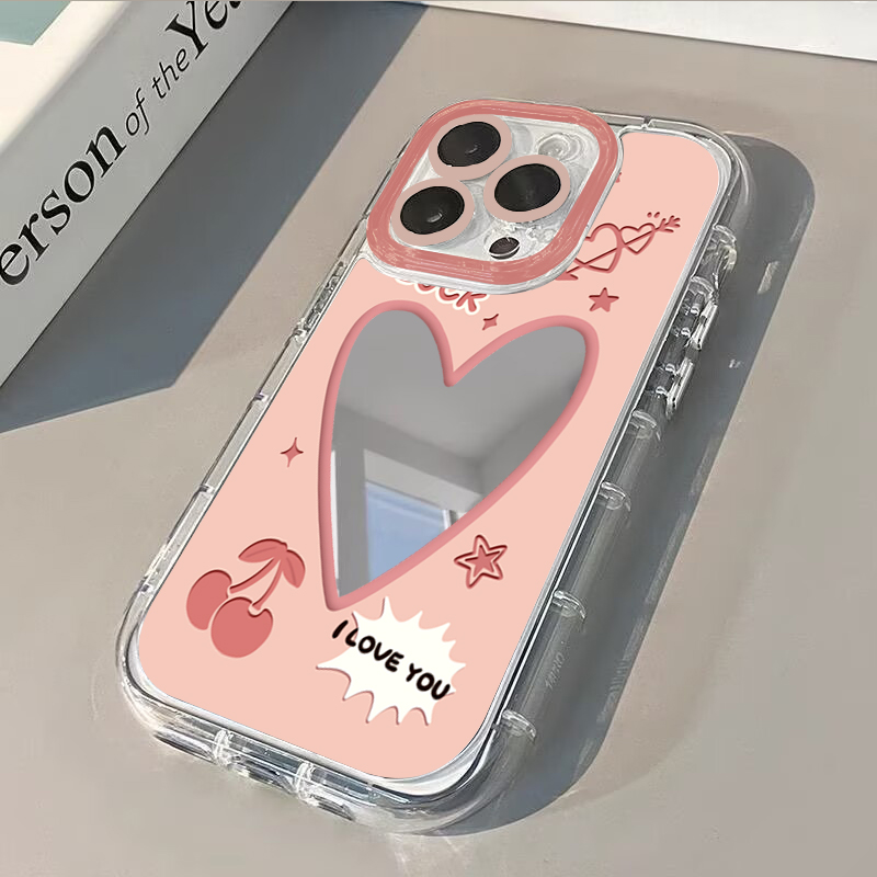 Pink Cherry Heart Love Air Cus - Phone Cases Cool Girl review and price