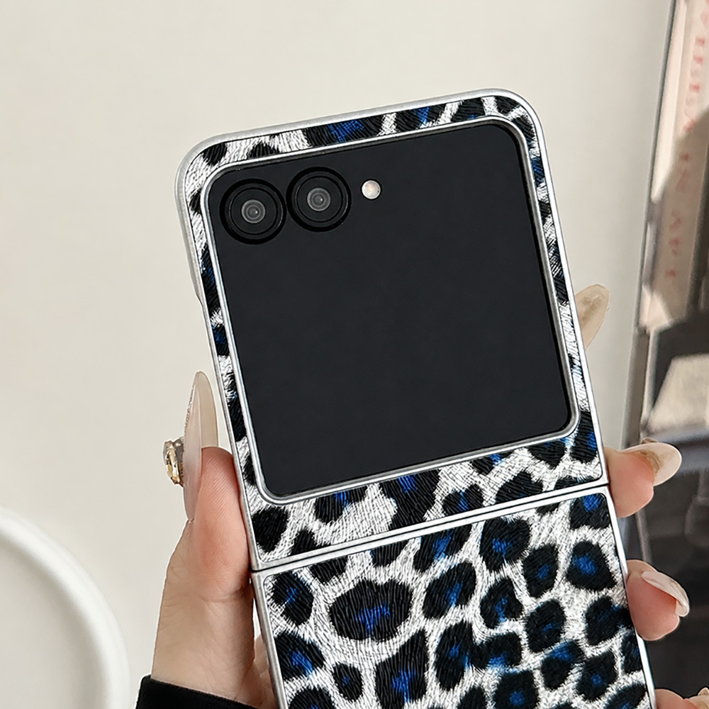 Leopard Print Folding Flip Pho - Phone Cases With Loop review and price