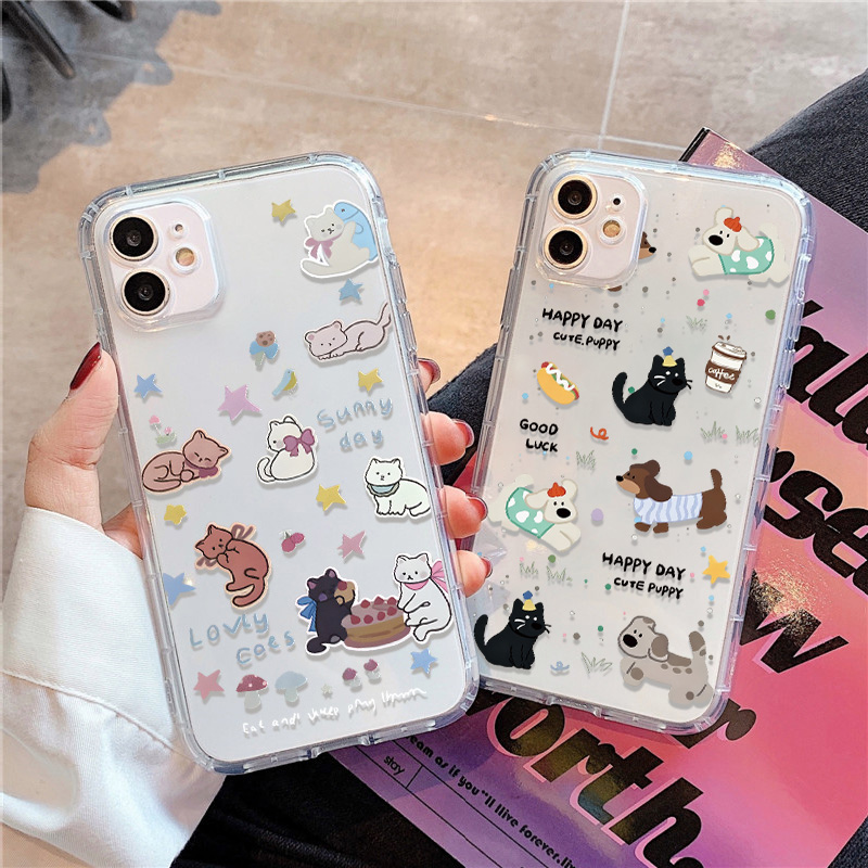 Lovely Fishes Clear Phone Case - Phone Cases For Iphone 13 review and price