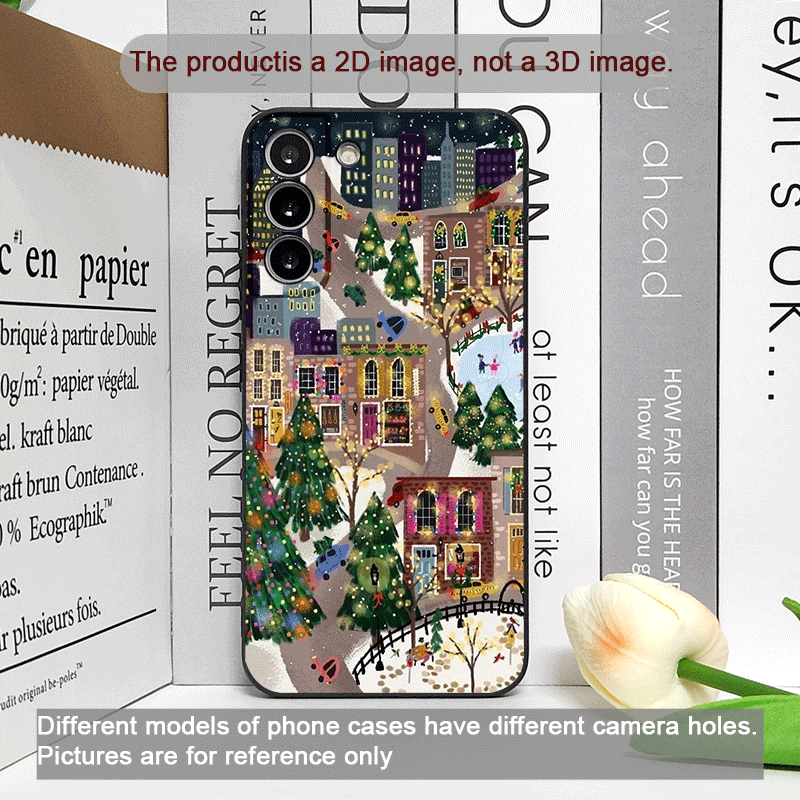 Christmas Snow Street Shop Win - Phone Cases Oneplus review and price