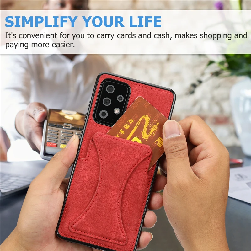 Luxury Slim Fit Leather Cover  - Slim Card Slot Case review and price