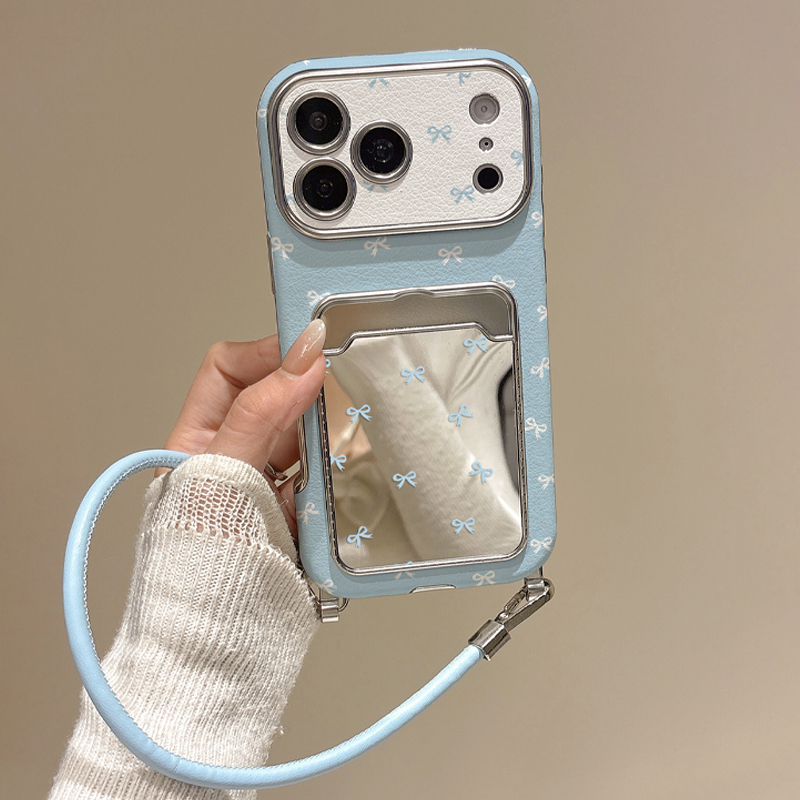 Cute Bow Mirror Card Holder Ph - Phone Cases With Loop review and price
