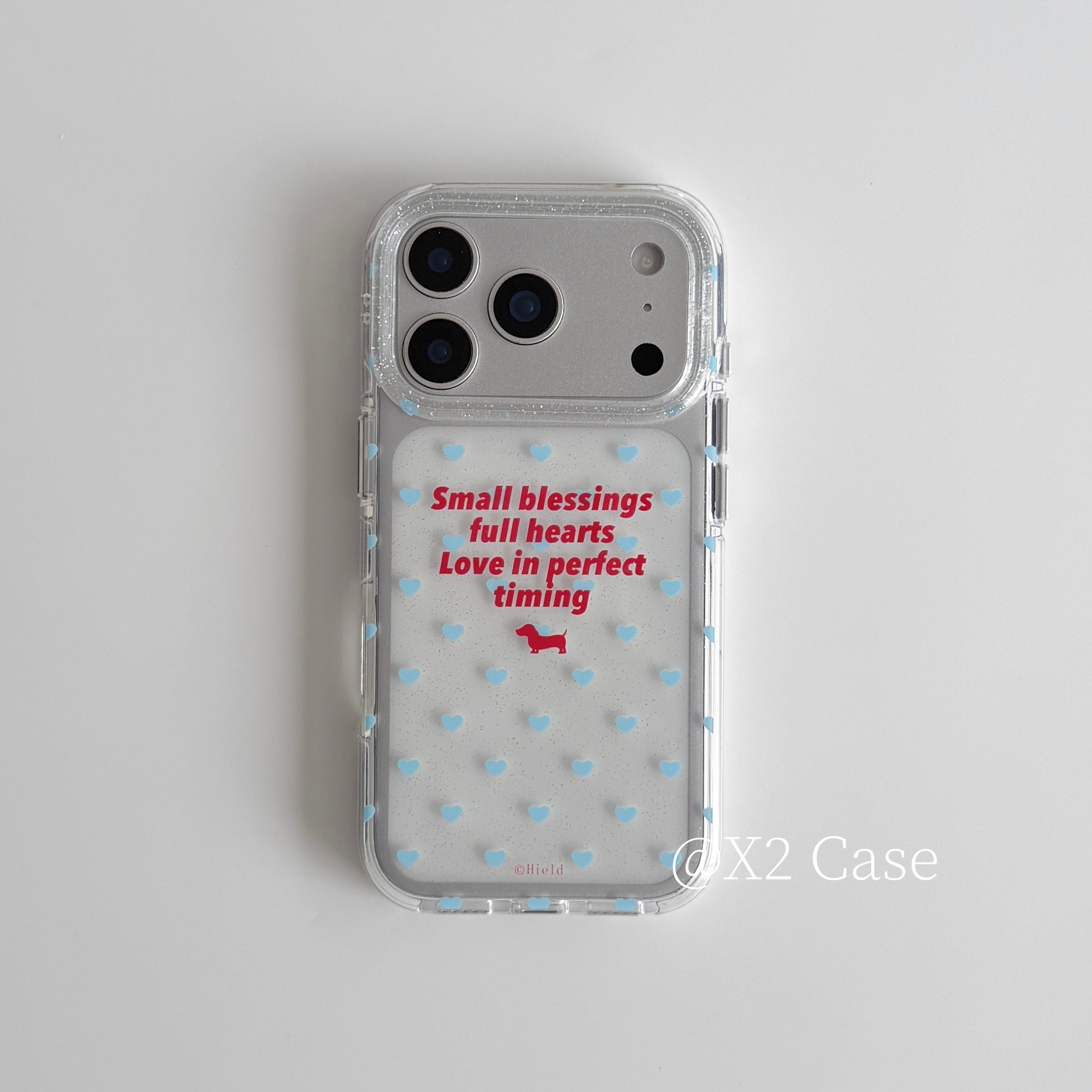 Ins Blue Love English Shining  - Phone Cases Cool Girl review and price