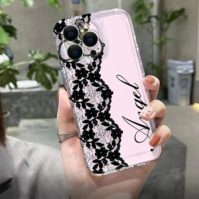 New Black White Lace Phone Cas - Phone Cases Galaxy A17 review and price