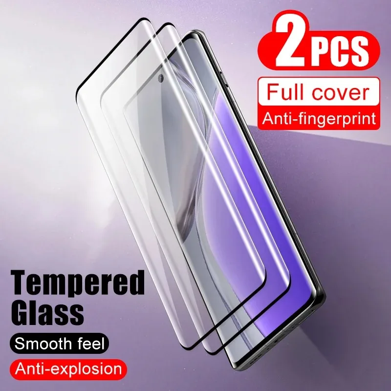 2Pcs Full Cover Tempered Glass - Oppo Reno 12 review and price