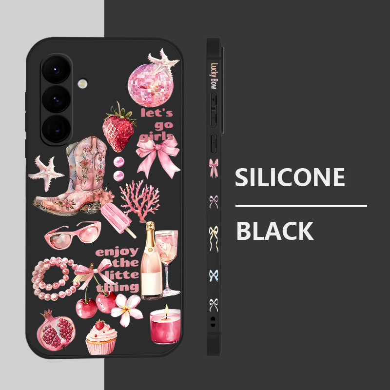 Strawberry Cherry Pattern Phon - Phone Cases Galaxy A17 review and price