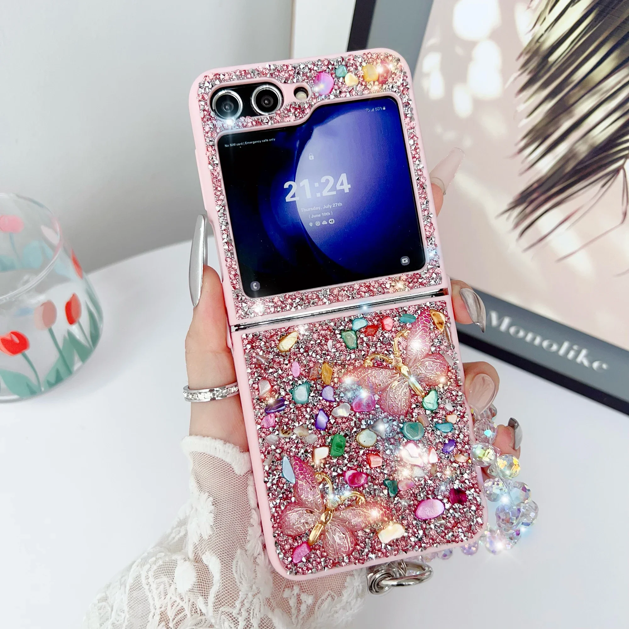 Luxury Glitter Phone Case For  - Phone Cases With Loop review and price