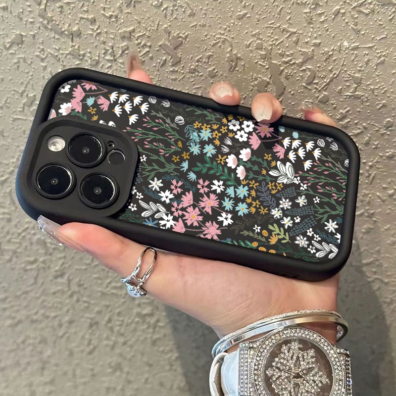 Pink High-bamboo Floral Patter - Phone Cases For Iphone 13 review and price