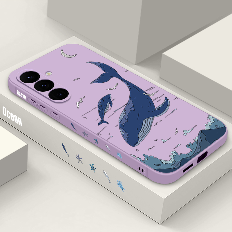 Whales Phone Case For Samsung  - Phone Cases Galaxy A17 review and price