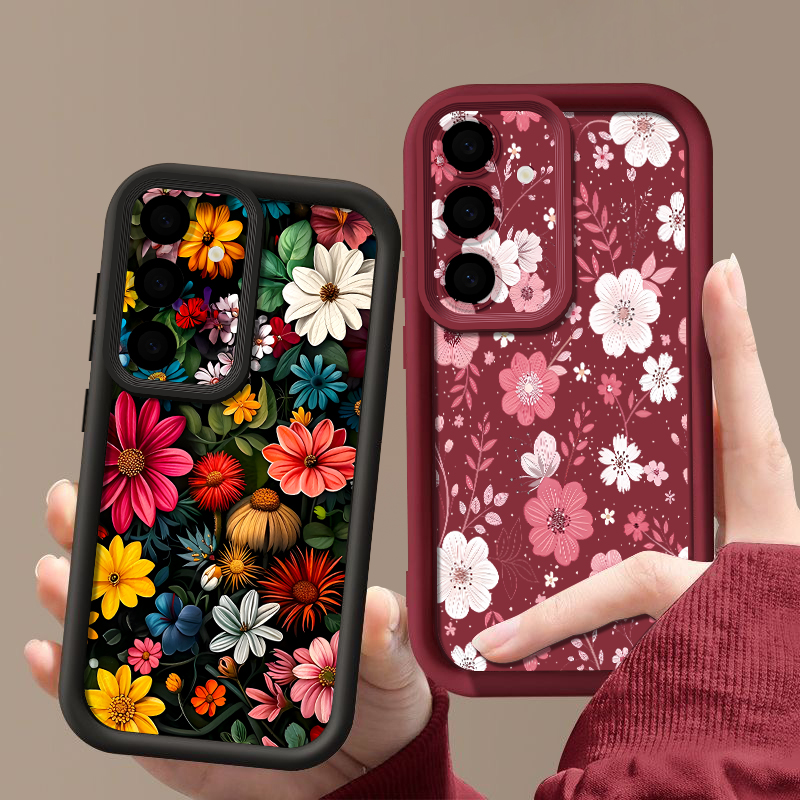 Colorful Flowers Pattern Case  - Phone Cases Galaxy A17 review and price