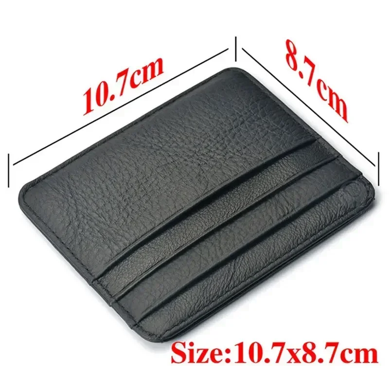 New Thin Genuine Leather Mini  - Slim Card Slot Case review and price