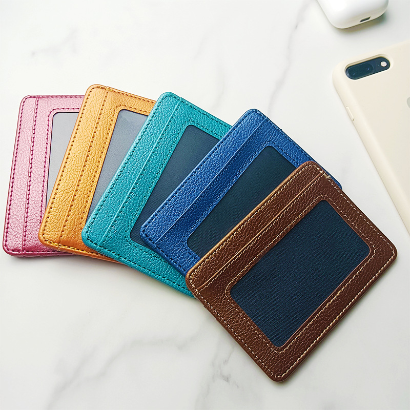 Thin PU Leather Mini Wallet Sl - Slim Card Slot Case review and price