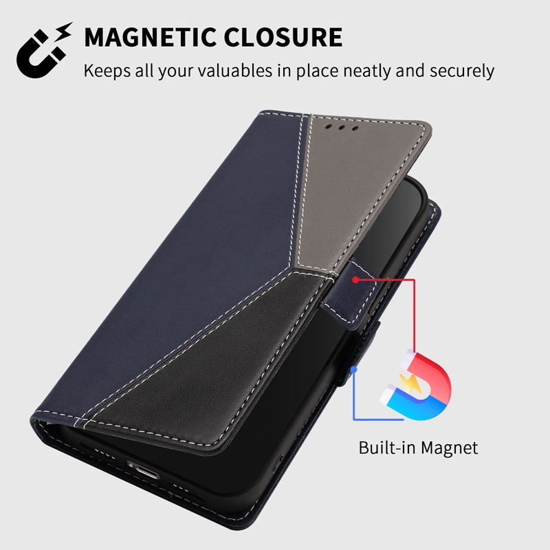 Magnetic Leather Case For Tecn - Slim Card Slot Case review and price