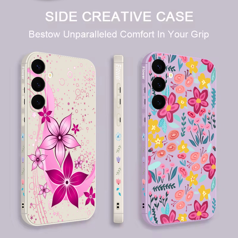 Flowers Floral Pattern Phone C - Phone Cases Galaxy A17 review and price