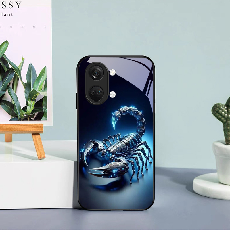 Neon Tech Scorpion Black Glass - Phone Cases Oneplus review and price