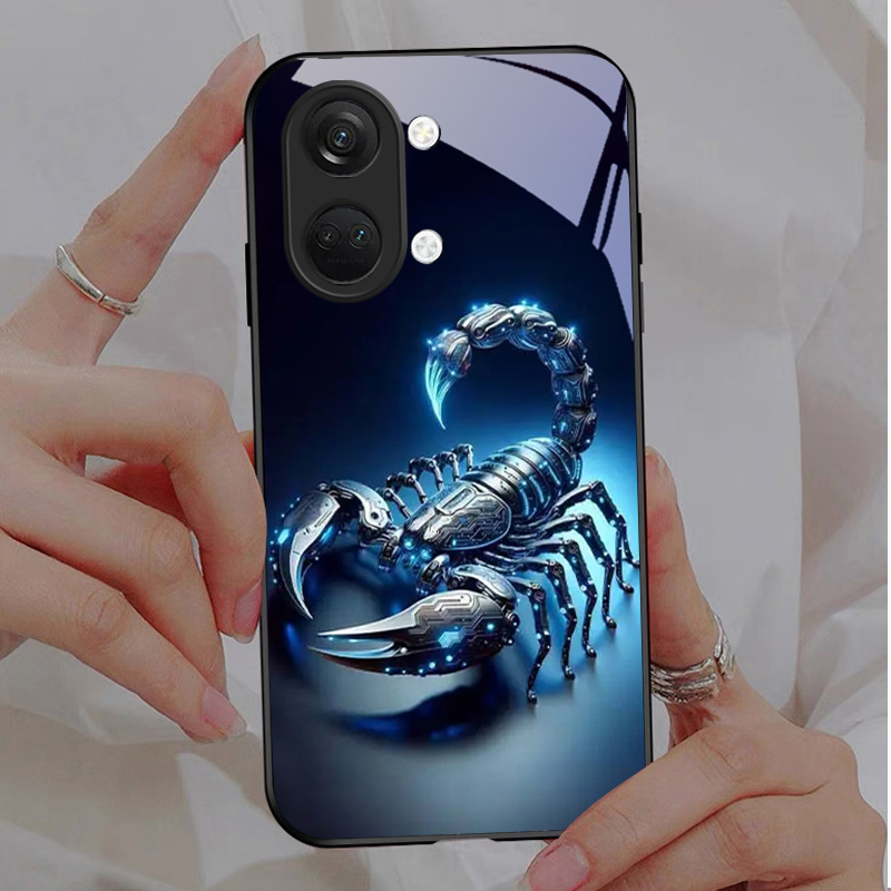 Neon Tech Scorpion Black Glass - Phone Cases Oneplus review and price