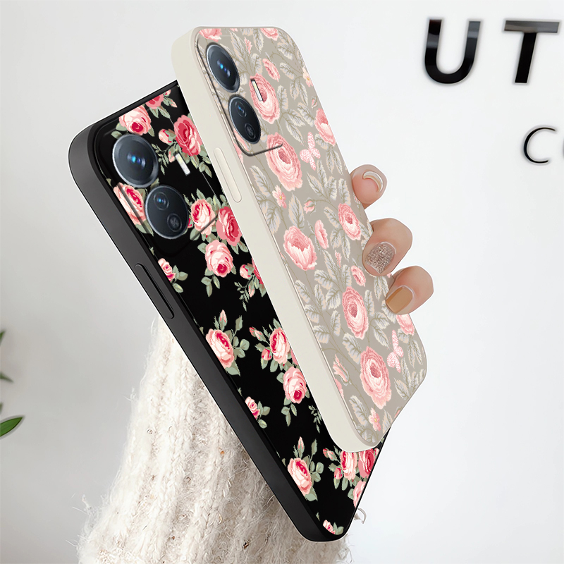 Little Flowers Print Phone Cas - Phone Cases Vivo review and price