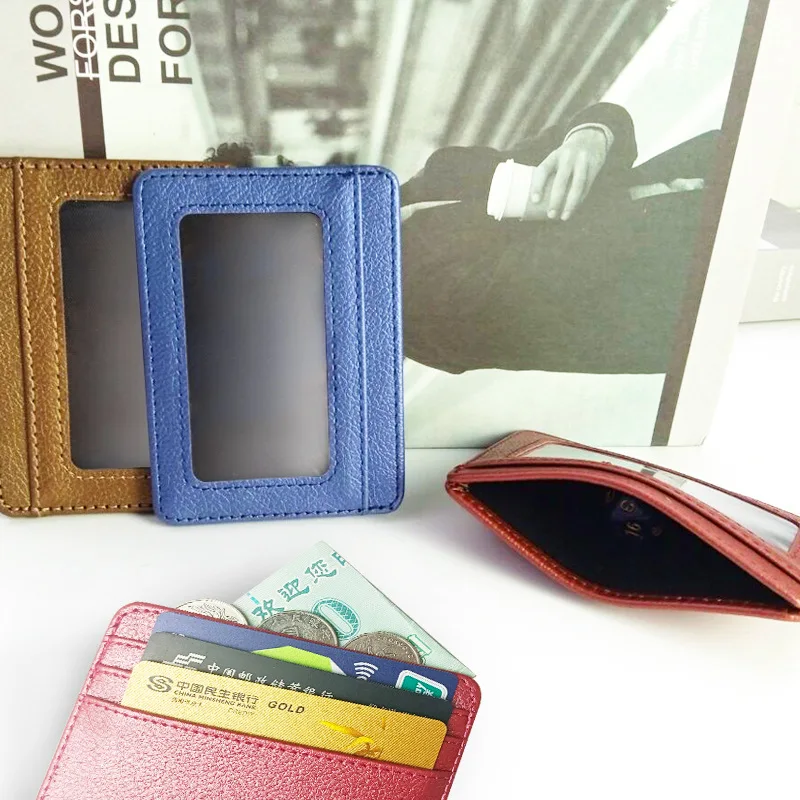 New Thin PU Leather Mini Walle - Slim Card Slot Case review and price