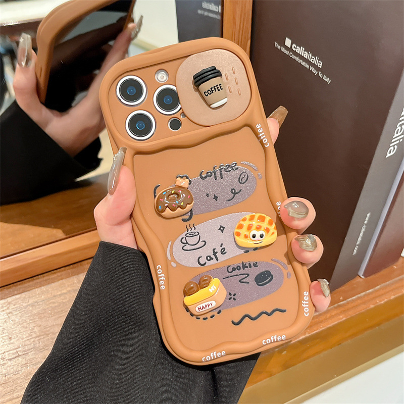 3D Cartoon Bread With Wrist St - Phone Cases With Loop review and price