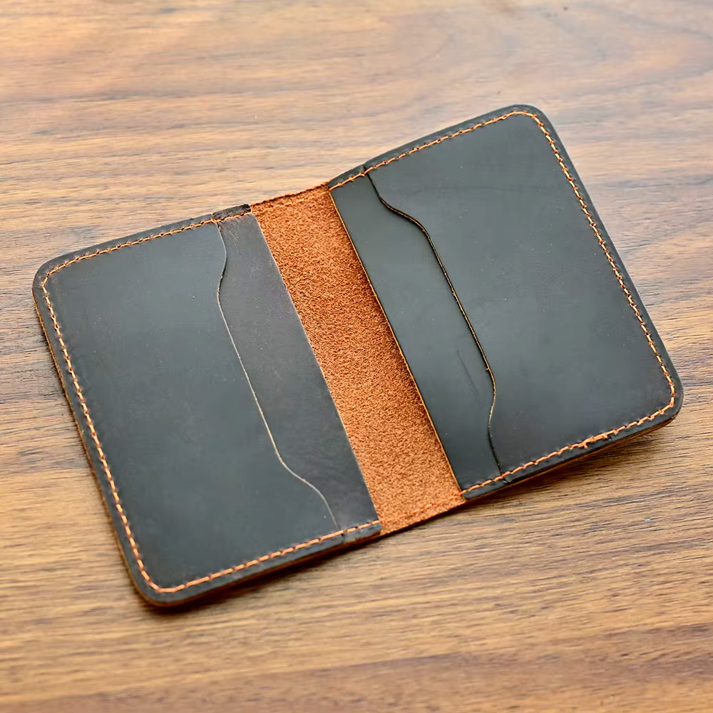 100% Genuine Leather Slim Cred - Slim Card Slot Case review and price