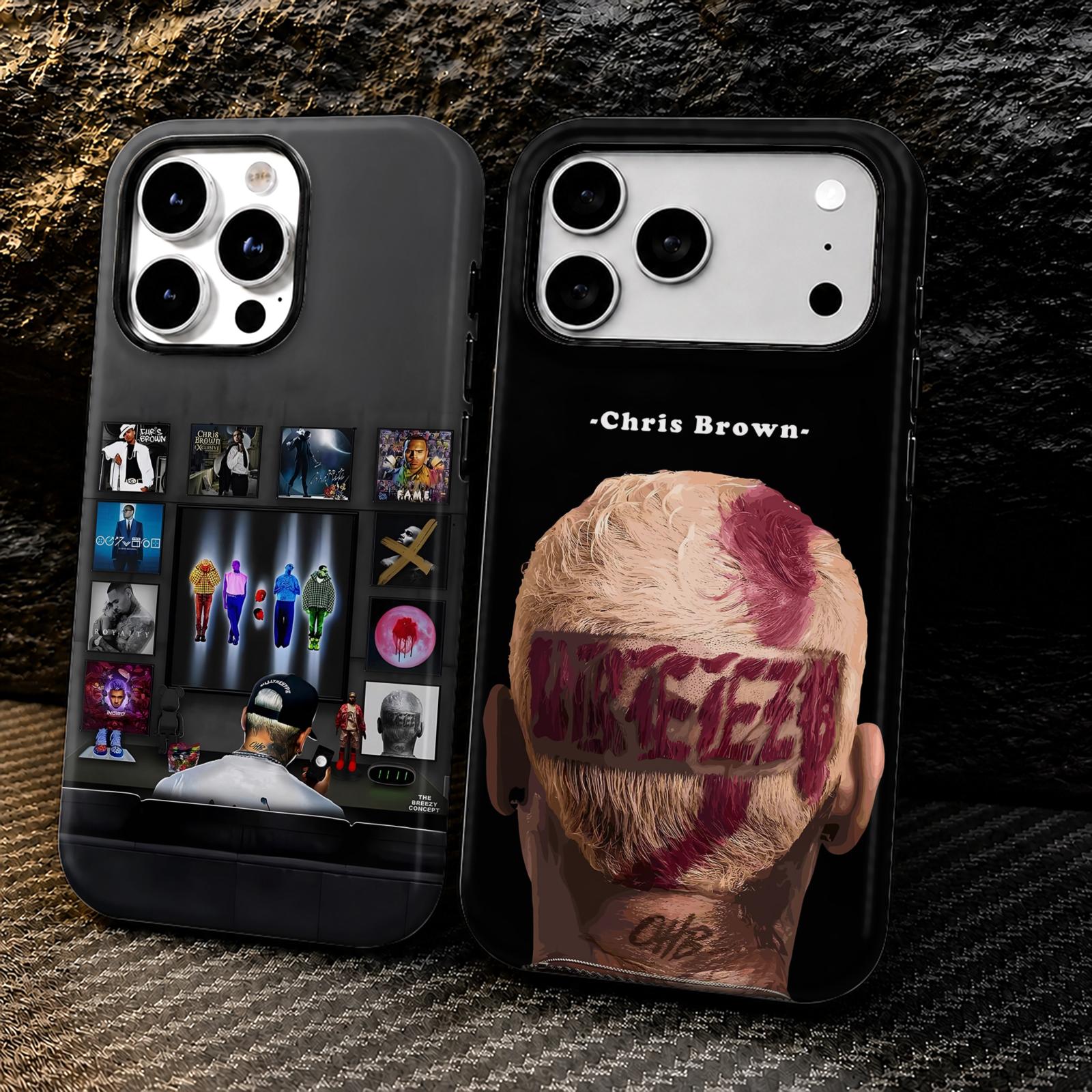 Rap C-Chris B-Brown Phone Case - Phone Cases For Iphone 13 review and price