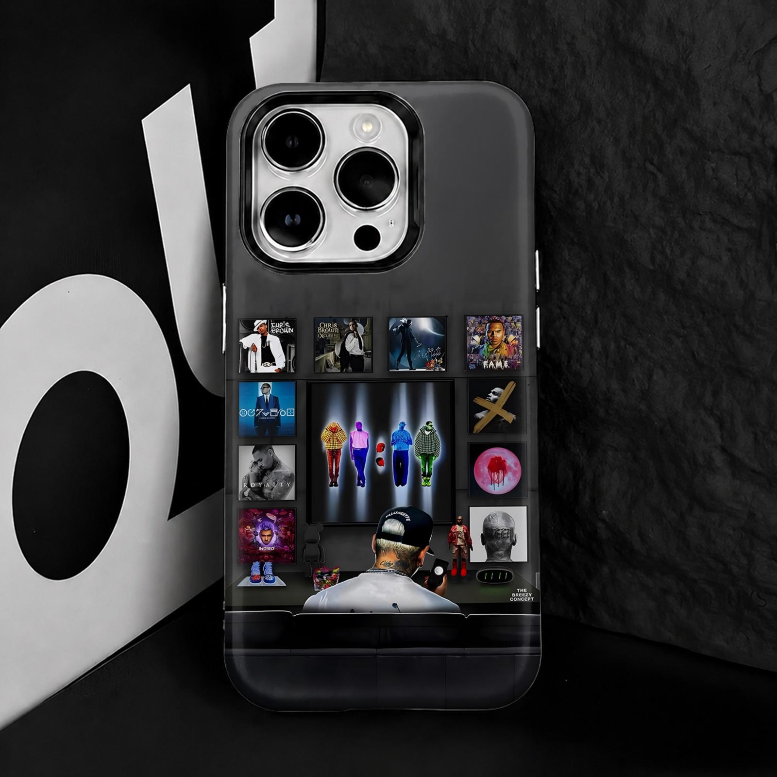 Rap C-Chris B-Brown Phone Case - Phone Cases For Iphone 13 review and price