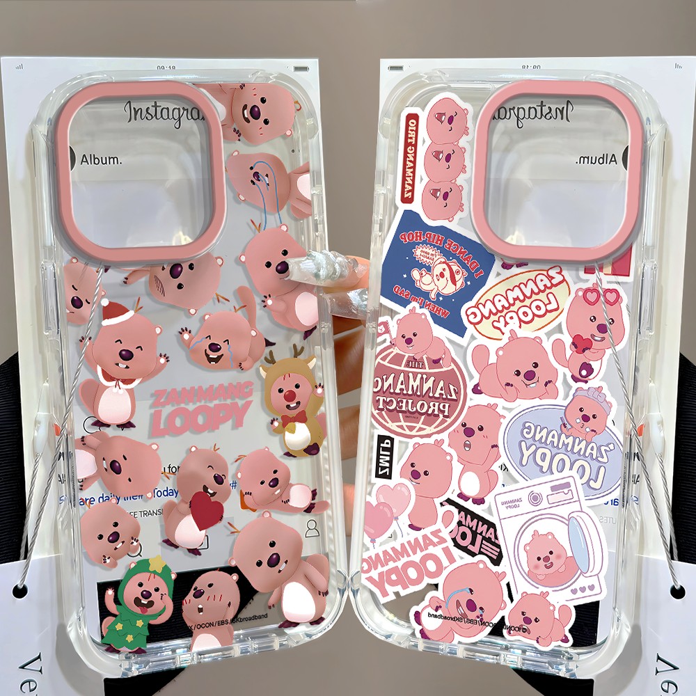 Pink Cute Loopys Hot Phone Cas - Phone Cases Loopy review and price