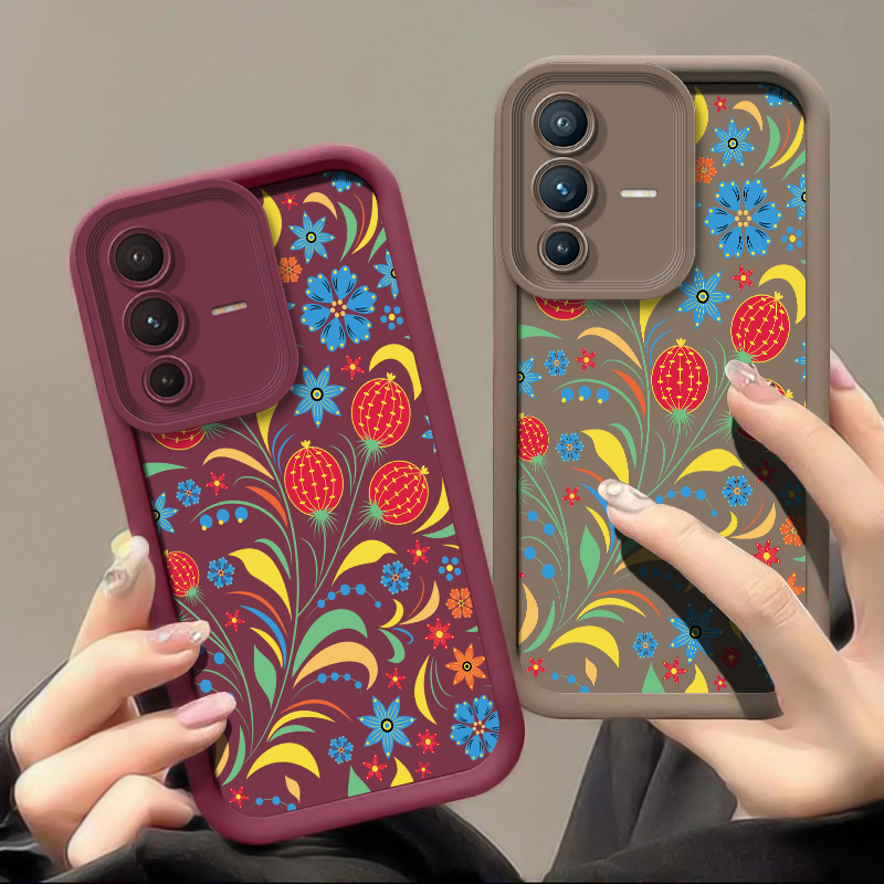 Flower Phone Case For Vivo V70 - Phone Cases Vivo review and price