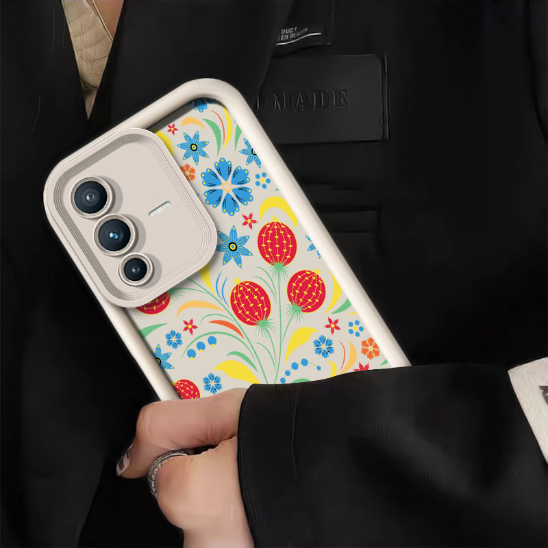 Flower Phone Case For Vivo V70 - Phone Cases Vivo review and price