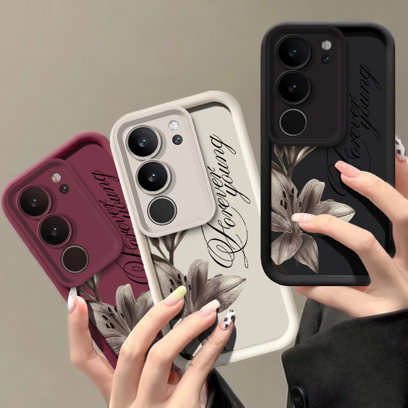 Flower Pattern Phone Case For  - Phone Cases Vivo review and price